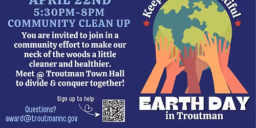 Keep America Beautiful- Earth Day Clean Up