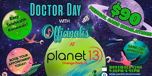 Medical Card Evaluations with Officinalis at Planet 13
