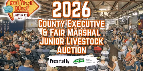 2026 County Executive & Fair Marshal Junior Livestock Auction