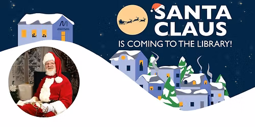 Santa is coming to the library
