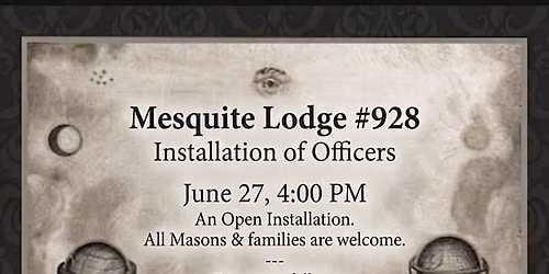 Installation of Officers 