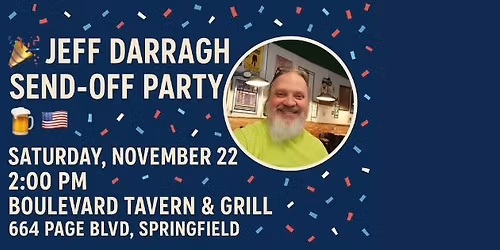 Jeff Darragh Send-Off Party at The Boulevard