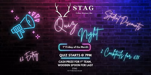 Stag's Big Quiz Series