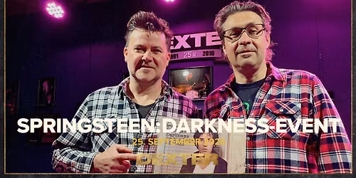 Fredagsbar Live: Springsteen Darkness-Event (fri entr\u00e9) - Dexter, Odense