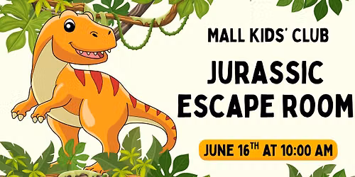 Mall Kid's Club: Jurassic Escape Room
