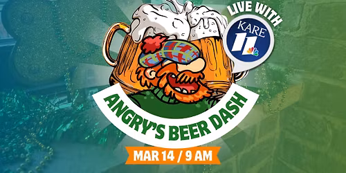 ANGRY\u2019S BEER DASH - LIVE w\/ KARE 11!