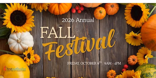 Annual Fall Festival at First Methodist Blairsville