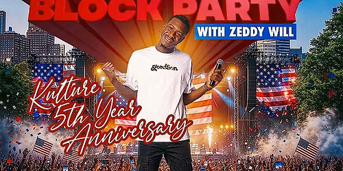 MEMORIAL DAY BLOCK PARTY WITH ZEDDY WILL (+ SPECIAL GUEST AFTER-PARTY)