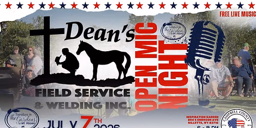 Week 3 - Dean's Feild Service Open Mic Night