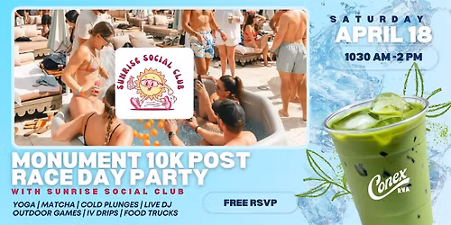 Monument 10K Post Race Day Party