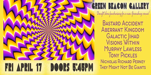 GBG BENEFIT SHOW w\/ Bastard Accident, Aberrant Kingdom, Galactic Jihad, Visions Within & more!