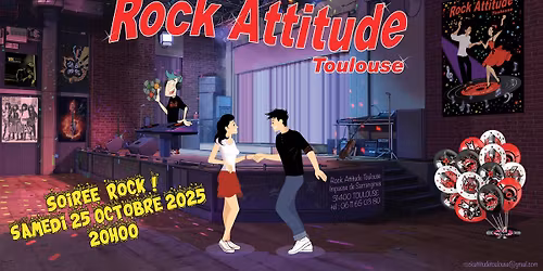 Soir\u00e9e Rock \u00e0 Toulouse - Samedi 25 octobre 2025 \u00e0 20h00