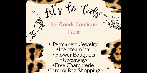 Ivy Woods Boutique 1 Year Party