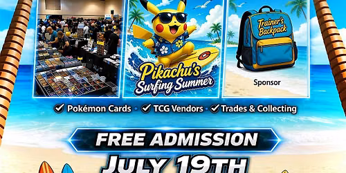 Pikachu Surfing Summer Event