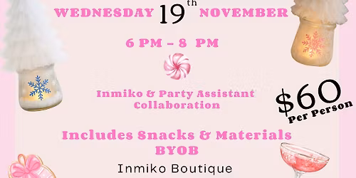 Holiday Workshop Paint & Create Inmiko Denville