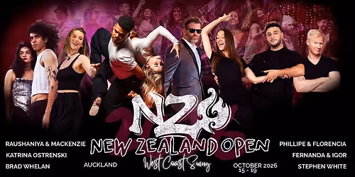 NZO 2026 New Zealand Open West Coast Swing
