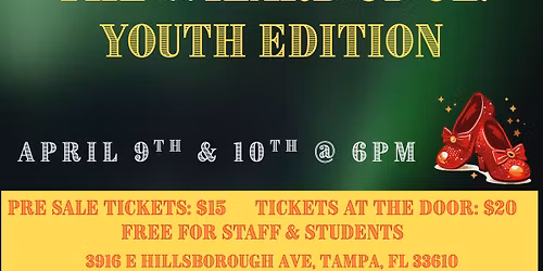 THE WIZARD OF OZ: Youth Edition