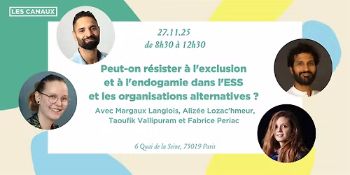 Peut-on r\u00e9sister \u00e0 l'exclusion et \u00e0 l'endogamie dans l'ESS ?