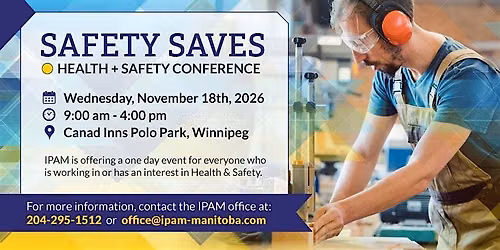 IPAM Safety Saves Conference 2026