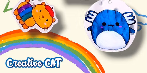 Shrinky dink keychain workshop