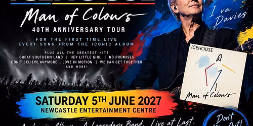ICEHOUSE Live: Man of Colours with Port Bus
