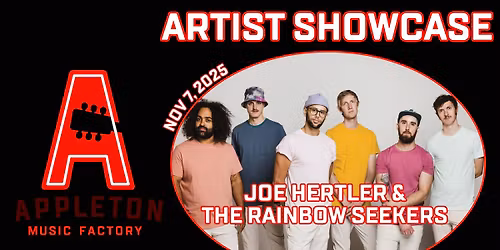 Joe Hertler & The Rainbow Seekers at Appleton Music Factory
