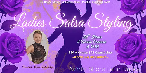 Ladies Salsa Styling 4 Week Course