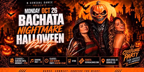 BACHATA HALLOWEEN PARTY 