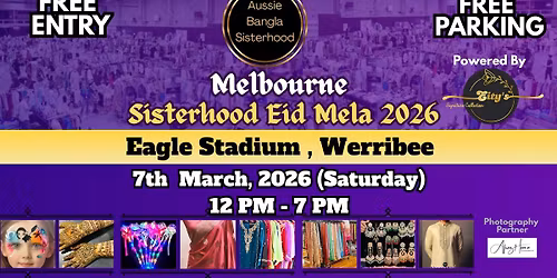 Sisterhood Eid Mela Melbourne