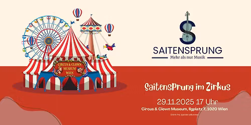 Saitensprung im Zirkus