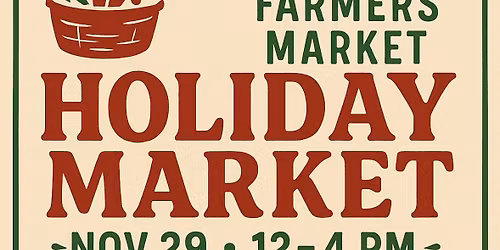 Family photos at the Holiday Market\ud83c\udf84