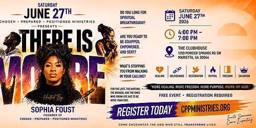 There Is More: A Healing & Deliverance Encounter