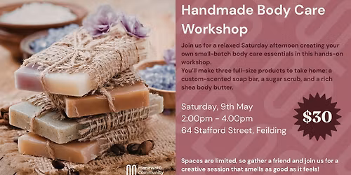 Handmade Body Care Workshop