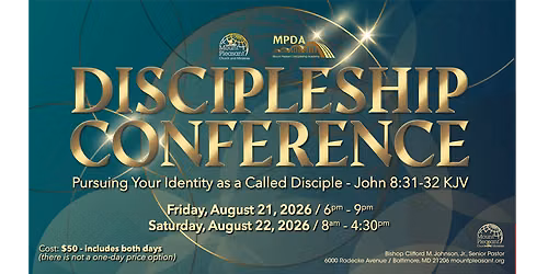 Discipleship Conference 2026