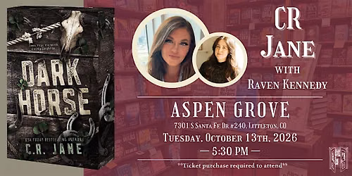 C.R. Jane with Raven Kennedy Live at Tattered Cover Aspen Grove
