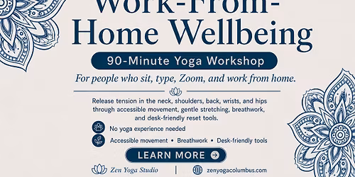Work-From-Home Wellbeing Workshop
