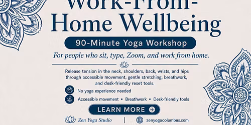 Work-From-Home Wellbeing Workshop