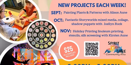 Friday Afternoon Art for All Ages 