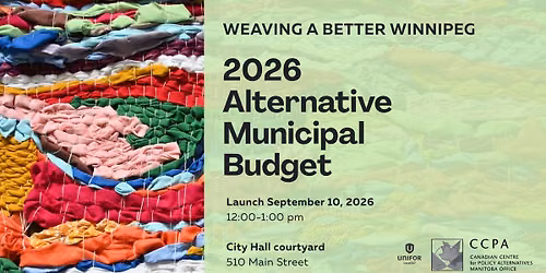 2026 Alternative Municipal Budget Launch