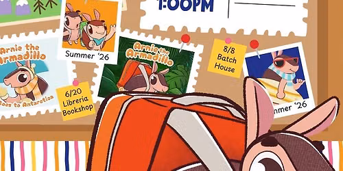 Arnie the Armadillo's Summer Story Time Tour | Catawba Coffee Co