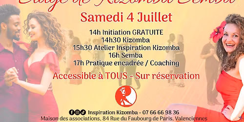 \ud83c\udf1f STAGE KIZOMBA & SEMBA \ud83c\udf1f Accessible \u00e0 TOUS \ud83c\udde6\ud83c\uddf4