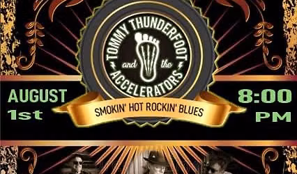 Tommy Thunderfoot and the Accelerators @ Clayton Rocks