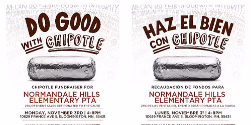 Chipotle Fundraiser