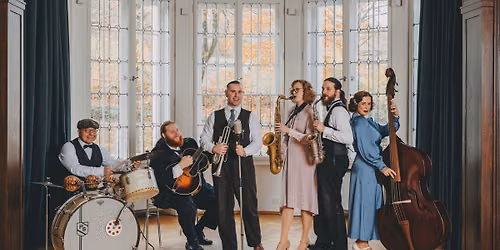 Orchestr Swing melody: Osvobozen\u00e9 divadlo v p\u00edsn\u00edch V+W+J