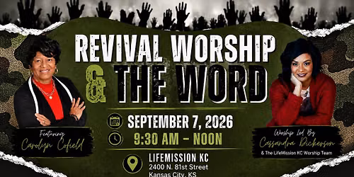 Quarterly Revival Worship & The Word Women's Gathering