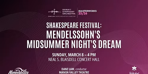 Mendelssohn's A Midsummer Night's Dream