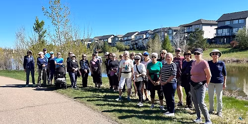 Walk starting in Hawrelak Park, Edmonton