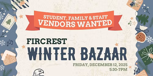 Fircrest PTA Winter Bazaar