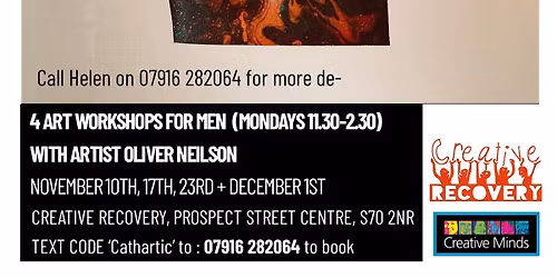 cathARTic- a new group for men.