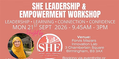 SHE Leadership & Empowerment Day